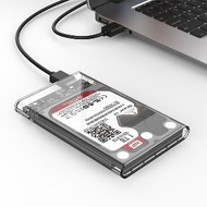 Orico Transparent 2 5 inch SATA USB3 0 Enclosure Hard Disk