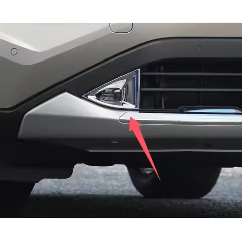 For Nissan X-Trail X Trail T33 2022 2023 Front bumper fog lamp electroplating bright frame dedicated