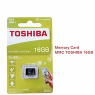 Micro SD Toshiba 16GB MMC / Microsd 16 GB / Memory Card