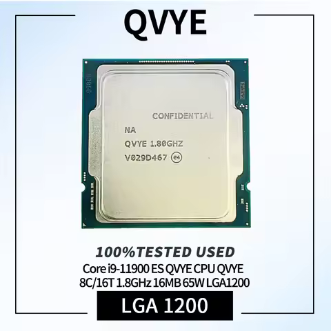 Core i9-11900 ES QVYE CPU QVYE 8C/16T 1.8GHz 16MB 65W LGA1200