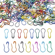 100pcs Colorful Gourd Pin Knitting Crochet Locking Stitch Marker Hangtag Safety Pins DIY Jewelry Nee