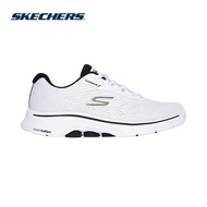 Skechers สเก็ตเชอร์ส รองเท้าผู้ชาย Men GOwalk 7 GOwalk Shoes - 216639-WHT - Air-Cooled Goga Mat