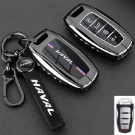 Zinc Alloy Car Key Case Cover For Haval Great Wall Haval Coupe Jolion 2022 H6 H7 H8 H4 H9 F5 F7 F7X