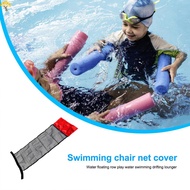 Pool Noodle Sling Mesh Chair Soft Noodle Chair Comfortable Mesh Noodle Sling for Floating Pool Noodl