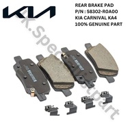 DISC BRAKE PAD FRONT / REAR >KIA CARNIVAL KA4  (ORIGINAL) >58101-R0A00 / 58302-R0A00