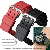 Resin Silicone Watch Strap Replacement Wrist Band  for SHOCK GG‑1000 GWG‑100 GSG‑100 Mudmaster Men S