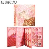 KEVIN&COCO ของแท้ อายแชโดว์ 59สี พาเลทแต่งตา Fairy Girl Makeup พาเลทตา pallete Eyeshadow อายชาโดว์ อ