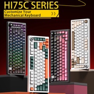 AULA LEOBOG Hi75C PRO Customized Mechanical Keyboard 81 Keys 2.4G/Bluetooth/Wired RBG Aluminum Alloy