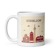 Dusseldorf Germany Mug Dusseldorf Germany Souvenir Dusseldorf Germany Souvenir Gift Mug World City M