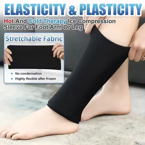 1pc Gel Ice Sleeve, Elbow Knee Ankle Ice Pack, Hand Ice Wrap, Gel Hot Cold Pack-Multipurpose And Reu