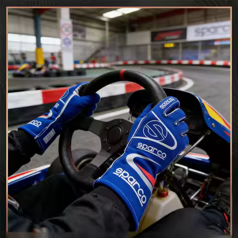 Outdoor Rider Protection Fireproof Non-slip Racing Gloves Brand Safety Equipment for Karting Motorcy