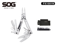 SOG Multitool EDC Powerplay Multi-Tool ปลอกที่มี Hex Bits Px1001N-Cp