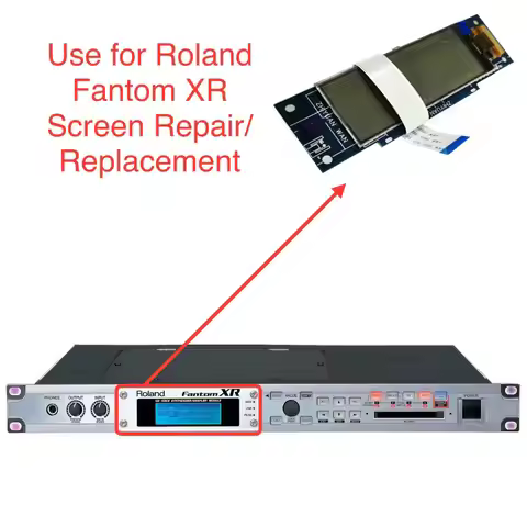 New Roland Fantom XR Screen Oled Lcd Display Replacement/Repair