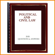 ▭ ╮ ∩ Political and Civil Law - Bar Questions and Answer Reviewer