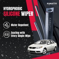 Kamatto Wiper Kia Forte TD (2008-2012) Hydrophobic Silicone Water Repelling Coating