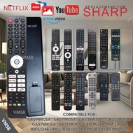 SUN/CRC423V Universal Remote Control For Sharp Lcd Led Tv GB094WJSA GB071WJSA GB234WJSA GB225WJSA GA