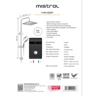 Mistral Instant Rain Shower Heater (MSH88P)