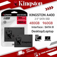 Kingston SSD A400 480GB 512GB 960GBInternal Solid State Disk SATA3 2.5(SA400S37/480G/512GB/960GB)