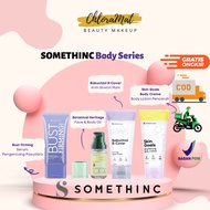 SOMETHINC Body Series - Bakuchiol R-Cover- SKIN GOALS Brightening Body Creme- BUST Firming Serum - B