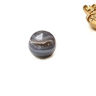 天然迷你可愛瑪瑙開口笑小球20~21mm能量石 天然石 家居 辦公室