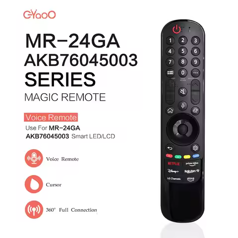New Magic Voice MR24GA Remote Control Compatible With OLED42C4AUA OLED42C4PUA OLED48B4AUA Series Con