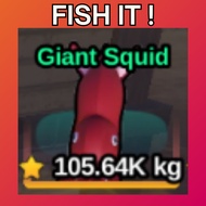 FISH IT GIANT SQUID FISH SECRET 【CHEAP】-【PC Games】