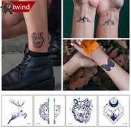 RL Small Fresh Tattoo Sticker Waterproof Long Lasting Tattoo Sticker Temporary Body Art Tattoo for M