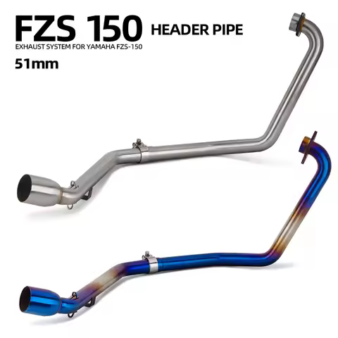 Performance motorcycle exhaust front pipe stainless steel front link pipe For Yamaha FZ-S150 FZS150 