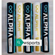 Shuttlecock Kock Badminton Shuttlecock 3 IN 1 3 IN 1 ALPHA BLACK PLAY X ECO Original
