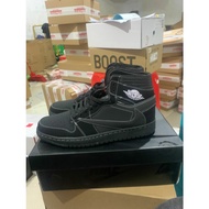 2023 new Travis Scott x Air Jordan 1 Low OG "Black Phantom" Cactus Jack AJ1 Sneakers DM7866-001