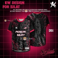 MALAYSIA Pencak Silat【Free Custom】2025 NEW Design Jersey Bola Futsal Football Jersey Cheap Jerseys B