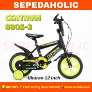 BAKERY Sepeda Anak Laki CENTRUM CT 5 2 Ukuran 12 Inch Usia 2-4 Tahun