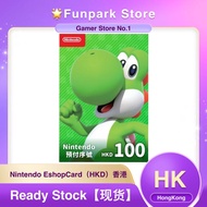HK Nintendo Switch eShop Prepaid Card Credit 香港 HongKong 100/200/300/400/500/800 HKD Eshop member Fa