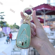 ZR For Car Key Fob Cover Case Shell For Changan CS75PLUS 2020 CS35 PLUS CS35plus CS55PLUS Key Holder