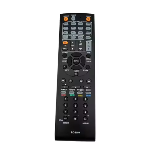 New RC-879M Replace Remote Control for Onkyo AV Receiver TX-SR333 TX-NR535 HT-R393 HT-R593 HT-S3700 