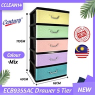 Century Drawer 5 Tier Drawer 4 Tier Drawer 3 Tier Laci Baju Besar Lima Tingkat B9333 B9344 B9355