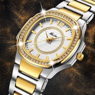 Watches 。 Fashion 2020 Geneva Designer Ladies Brand Dia Quartz Gold Wrist Watch Gifts For Women