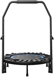 BZLLW Trampoline with Handle for Kids Adult,Kids Exercise Fitness Trampoline for Workout Cardio,Indoor Bounce Bed