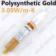 HY610 High Performance Polysynthetic Gold Thermal Paste [30g]