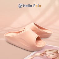 Hello Polo รองเท้าแตะ รองเท้าแฟชั่น ส้นหนา 4 ซม รองเท้านิ่มเหมือนเหยียบอึ กันลื่น ทุกโอกาส ลำลองสำหรับผู้หญิง เหมาะกับฤดู MH9001