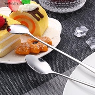 [T&B] 1pc creative stainless steel long handle coffee spoon stirring ice spoon
 {my}