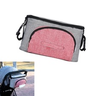 SE Stroller Caddy Organizer with Cup Holder Detachable Strap Stroller Caddy Hanging Bag for Phone Pe