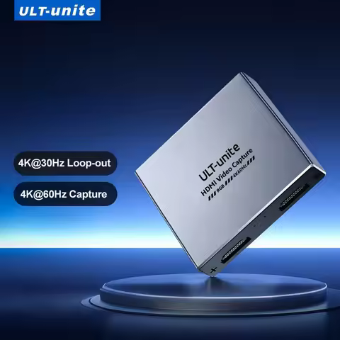 USB3.0 Capture Card 4K HDMI Loop-Out,1080P240FPS/2K144FPS Audio Video Capture Card for Streaming Wor