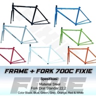 UNITED classic 700c fixie fork frame