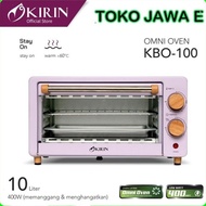 Oven Kirin + Microwave Kirin Kbo-100 Oven Toaster 10 Liter Low Watt