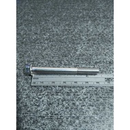 MESIN Contents: 5pcs 6x70 Cap Bolts Flange Bolts Bolt M 6 x 70 Mm 7 Cm Key 8 Block CVT Engine