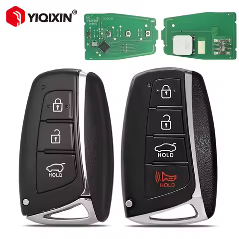 3/4 Button ID46 Chip Smart Remote Key For Hyundai Santa Genesis Grandeur Equus Azera Sedan Fe 2018 9