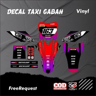 Grain Ojek Decal Spider Yz Decal New Grain Ojek Decal Vinyl Material Hologram Material Free Custom