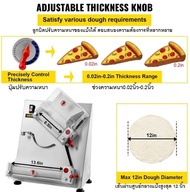 Automatic and electric pizza dough rollerเครื่องรีดแป้งพิซซ่า