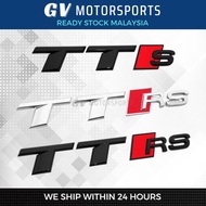 Audi TTRS TTS TT Sport Logo Rear Trunk Emblem Badge Sticker